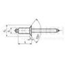 Kategorie - DIN 7337 B Blindnieten mit Senkkopf AL/ST, ST/ST, A2/A2
