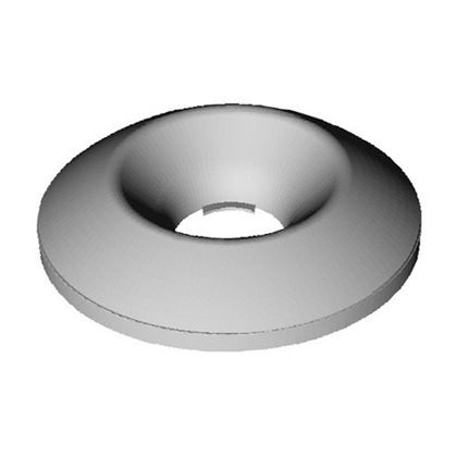 KUNSTSTOFF M5 polyaMid Flache scheiben white PA-6