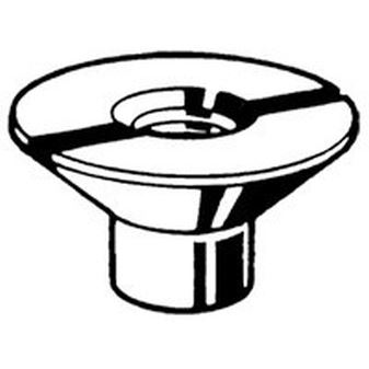 M8 VERZINKT muttern senkkopf HEAD 20