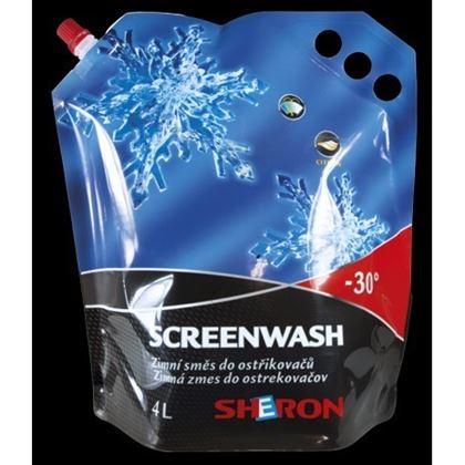 SHERON Frostschutzmittel Softpack -30°C, 4 l, screenwash