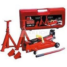 hydraulic trolley jack 2pcs jack stands