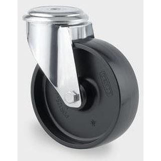 Lenkrolle mit Radfeststeller 80x34x13