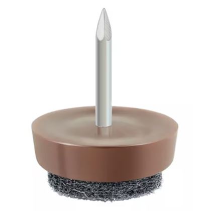 Einschlagbarer Filzgleiter 28mm