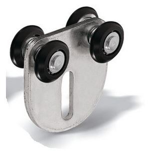 Klein - mittel und groß Laufwagen für Ein-Schiene mit 4 Rädern und Gewindebolze 4RC/ML ZN