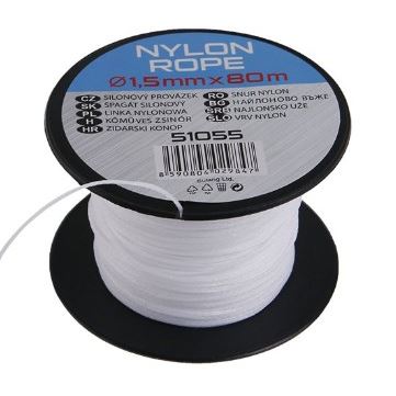 Nylon seil 1.5mmx80M weiss