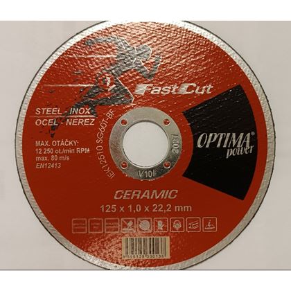 125x1.0 Power St/A2 Schnittscheibe IE12510