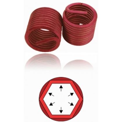 M4x0.7x4 1d EDELSTAHL 1.4301 Gewindeeinsätze screw grip