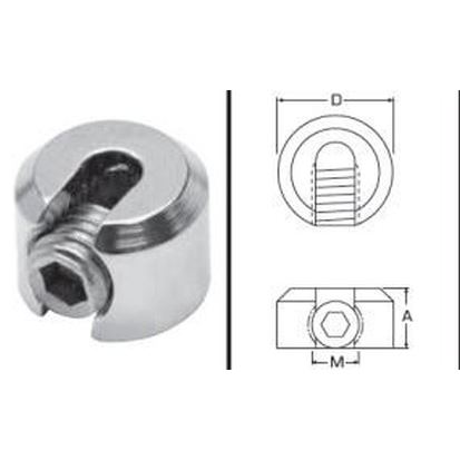 5 A4 EDELSTAHL Drahtseilklemmen KN8427