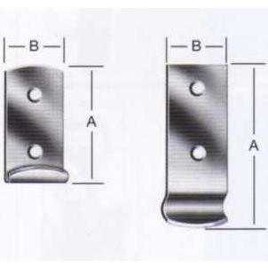 Spannbugelverschlus, A-12.6mm, B-44mm, VERZINKT, Stahl-rostbest