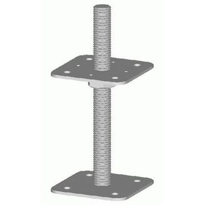 110x110x80x80x330mm Stutzenfusse BV/P 14-01+mutter M24