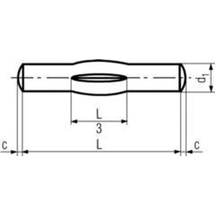 5x25 Knebelkerbstifte DIN 1475