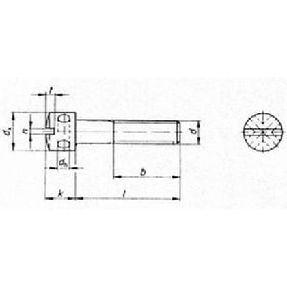 M3x12 VERZINKT 5.8 Kreutzlochschrauben mit Schlitz DIN 404