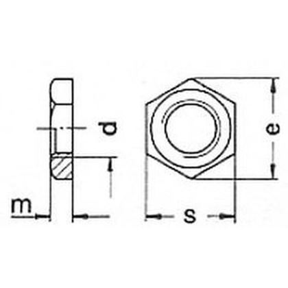 1.1/2 G VERZINKT Rohrmuttern DIN 431B