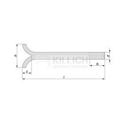 M12x260 BLANK Steinschrauben DIN 529 C