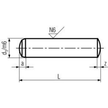 6x18 m6 Zylinderstifte DIN 6325