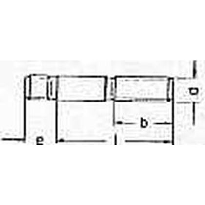 M8x20 BLANK 8.8 Stiftschrauben, Einschraubende = 2 d DIN 835