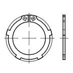 30x1.5 BLANK Sicherungsringe fur Wellen Regelausfuhrung, schwere Ausfuhrung DIN 983