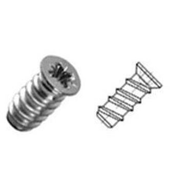 6.3x9 VERZINKT Euroschrauben mit Senkkopf und POZIDRIVE-Kreuzschlitz