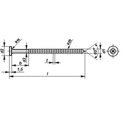 42/2.8 Konvexringnägel BDC 28x42