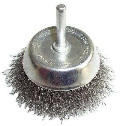 Topfburste, Welldraht A2 EDELSTAHL d.75 KN075H030VS