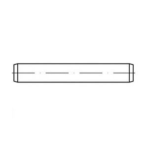 3x20 h8 BLANK Zylinderstifte, Toleranzfeld ISO 2338 A