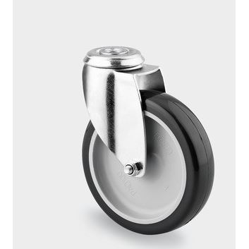 Lenkrolle, ohne Bremse 75x25 mm