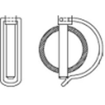 6x40 VERZINKT Klappstecker