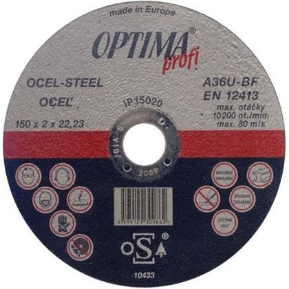 150x3,0 Fe Schnittscheibe fur Stahl IP15030