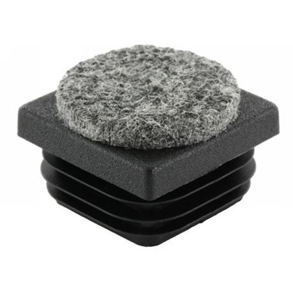 30x30 1-2.5mm Gerippter Einsatz VLAF SCHWARZ