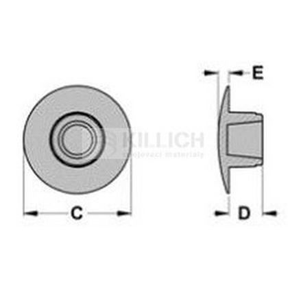 M5 Kappen fur schraube WEIS