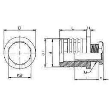 pr.25 1.5-2 M16x25 Innenvierkant Einsatz JLR SCHWARZ