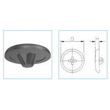 d.6 Kappen fur schrauben PZ3 SCHWARZ