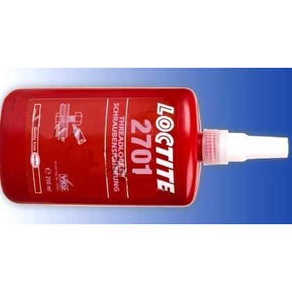 Loctite Kleber 2701 Hochfeste Schraubensicherung, speziell für verchromte Flächen 250ml