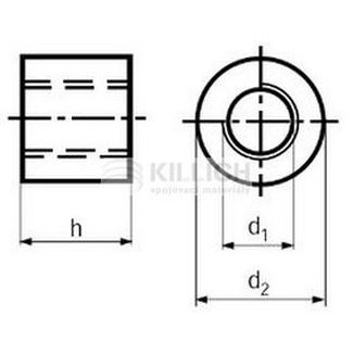 M8x30 A2 EDELSTAHL Spannschlossmutter