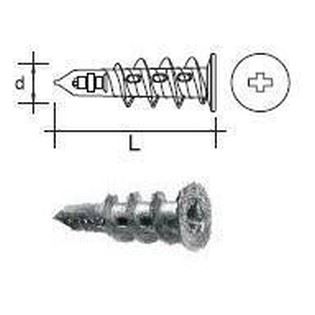 Gipskartondübel - Metall 39mm