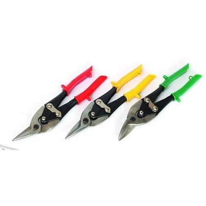 Tellerschere flach gelb 250mm