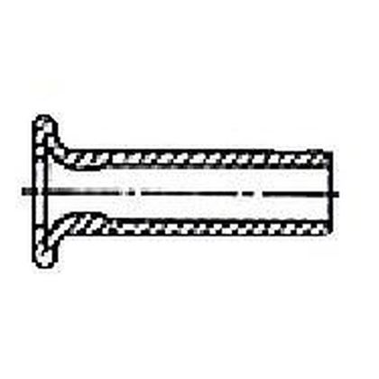 8x22 Cu Hohlniet, flachkopf 2381.70