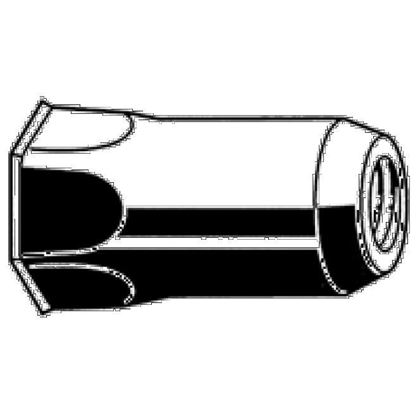 Blindnietmutter OFFEN M10x20.5 A2 EDELSTAHL Kleiner Senkkopf, Teilsechskantschaft (s= 3.0-6.0 mm)