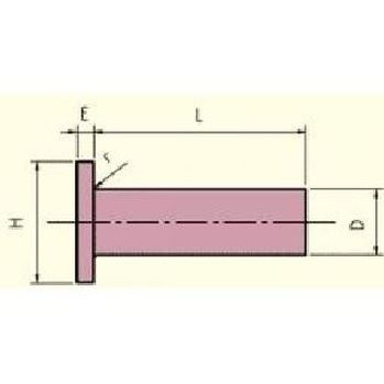 6x20 Al Niete, flachekopf DIN 7338A