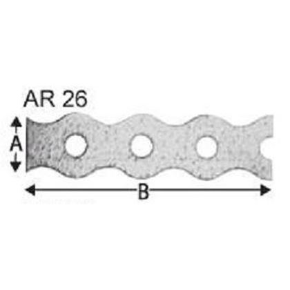 Lochbänder STRONG-Tie VERZINKT AR26 10m