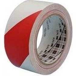 70x200 Warnband rot/weiss