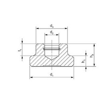 M6 d.12 druckstücke typ S DIN 6311