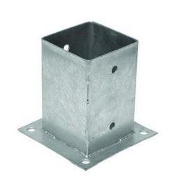 91x91x150x2 Sockel PSP90 Dicke 2mm