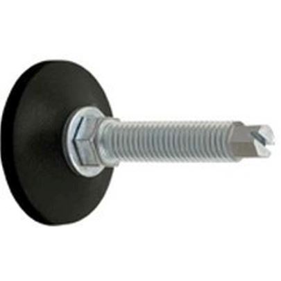 M10x70 Verstellbare Fuss, PP 48mm Fuss