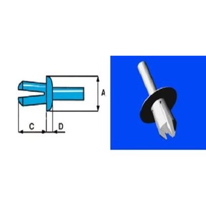 Kunststoffspitze 5x1.5-7x9.2 Verlängerung PA 66