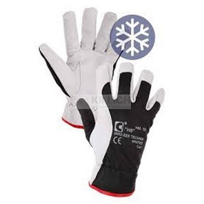 Handschuhe PELICAN Blue Winter Schaffell Größe 11