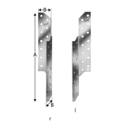 Sparrenpfettenanker 210 rechts