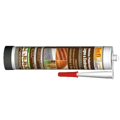 Profi-PU-Klebstoff, sehr hohe Klebfestigkeit, Witterungsbeständig Tecfi beige 280ml gemäß Klasse D4 DIN EN 204