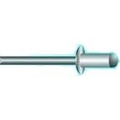 4.8x12 Al/St Blindniet RAL 3000