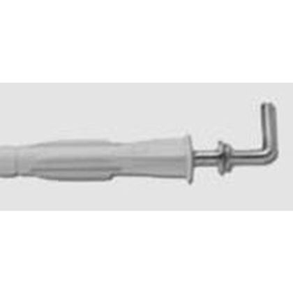 6x38 Knotendübel mit Mittelhaken UH-LL